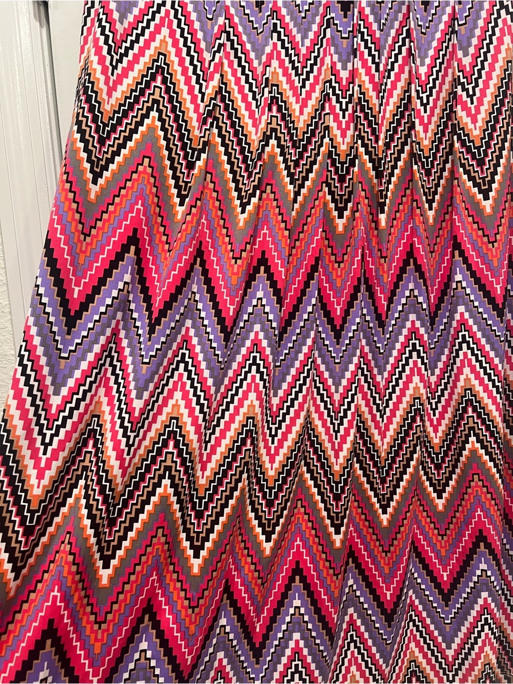 RN Studio by Ronni Nicole Women’s Chevron Dress XL - Picture 2 of 7